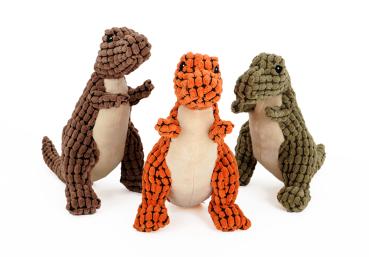 360Home Hund Kauspielzeug zahnt klingende gefüllte Dinosaurier Spielzeug